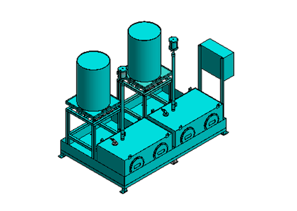 Центральная система снабжения смолами RBCD